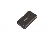 2.5- External SSD 256GB  Goodram HL200 USB 3.2 Gen 2, Black, Sequential Read/Write: up to 520/500 MB/s, Includes USB-C to A / USB-C to C cables, Ultra-small and lightweight SSD