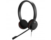 Jabra Evolve 20 MS Stereo Wired headset, On-ear, Noise cancelling microphone, USB controller, USB-A, Cable lenght 2150mm