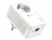 TP-LINK  TL-PA7017P, AV1000 Powerline Adapter with AC Passthrough, Compact Size, 1000Mbps Powerline Datarate, 1 Gigabit LAN Port, HomePlug AV2, Green Powerline,  Plug and Play, Pair Button, Range 300 meters in house