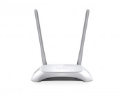 TP-LINK TL-WR840N  N300 Wireless Router, Broadcom, 2T2R, 300Mbps on 2.4GHz, 802.11n/b/g, 1 WAN + 4 LAN, 2 fixed antennas