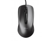 Trust Carve Optical Mouse, 1200 dpi, 3 button, USB, Black