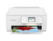 MFD Canon Pixma TS7640i White, Colour Printer/Duplex/Scanner/Copier/Wi-Fi, A4, Print 12001 x 1200dpi_2pl,Scan 1200x2400dpi, OLED 2.7-, ESAT 15/10 ipm,64-265g/m2, Wi-Fi: IEEE802.11 b/g/n, USB 2.0, macOS, PG-485/486XL (180/300&180/300p), MC-G06.