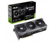 ASUS TUF Gaming GeForce RTX™ 4070 SUPER 12GB GDDR6X 192bit, 2595/21000MHz, 1xHDMI, 3xDP, Triple Fan, PCI-E 4.0, 3.15-slot design, Larger Axial-tech fans, Dual Ball bearing, Military-grade 20K capacitors, Reverse Rotation, Vented Exoskeleton, Massive Heats