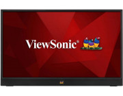 15.6- VIEWSONIC LED VA1655 Portable Monitor Black (7ms, 800:1, 250cd, 1920x1080, 170°/170°, miniHDMI, USB-C (DisplayPort Alt mode only), USB-C (Power Only), Speakers 2 x 0.8W)