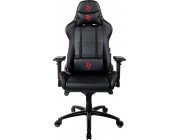 Gaming/Office Chair AROZZI Verona Signature PU, Black /Red logo, max weight up to 120-130kg / height 165-190cm, Recline 165°, 4D Armrests, Head and Lumber cushions, Metal Frame, Nylon wheelbase, Small casters, W-28.3kg