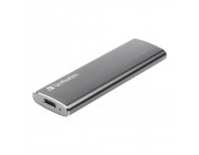 M.2 External SSD 240GB  Verbatim Vx500 USB 3.1 Gen 2, Sequential Read/Write: up to 500/430 MB/s, Windows®, Mac, PS4 and Xbox One compatible, Light, Portable, Durable, Ultra-compact aluminum housing, Low power consumption