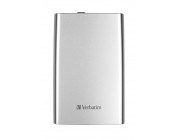 2.5- External HDD 2.0TB (USB3.0)  Verbatim -Store 'n' Go- G1, Silver, Nero Backup Software, Green Button Energy Saving Software