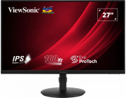 27.0- VIEWSONIC IPS LED VG2708A  Borderless Black (5ms, 1300:1, 250cd, 1920x1080, 178°/178°, VGA, HDMI, DispayPort, Audio Line-out, USB Hub: 2 x USB3.0, Speakers 2 x 2W, Height Adjustment, Pivot, VESA)