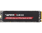 M.2 NVMe SSD 500GB VIPER (by Patriot) VP4300 Lite, ultra-thin heatspreader, Interface: PCIe4.0 x4 / NVMe 2.0, M2 Type 2280 form factor, Seq Read 7000 MB/s, Write 4200 MB/s, Random Read 1000K IOPS, Write 700K IOPS, HMB, Thermal Throttling, PS5 Compatible, 