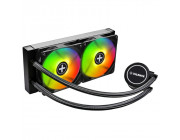 XILENCE Liquid Cooler (XC977) -LiQuRizer 240ARGB- Performance A+ Socket LGA 2066/2011/1200/1151/1150/1155/1156/1366 & TR4/AM4/AM3+/AM3, up to 300W, 2x TF120 ARGB LED Fans:120x120x25mm, PWM fans: 700-1800rpm, 18.0-32.2 dBA, 70CFM, pump: 2100±10% RPM, 3 pin