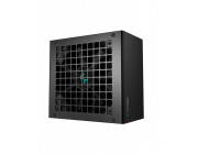 PSU DEEPCOOL -PQ750M-, 750W, ATX12V V2.4, 80 PLUS® Gold, Active PFC, Full Modular+Black Flat Cables, Full Bridge SRC LLC + DC to DC, Silent 120mm FDB fan with control button, +12V (70A), 20+4 Pin, 2xCPU(4+4Pin), 8x SATA, 3xPCI-E(6+2pin), 3x Peripheral, Er