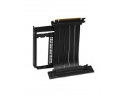 DEEPCOOL -Vertical GPU Bracket-, High-Speed PCIe 4.0, is designed to adapt the PCI expansion slots of a computer case into a vertical mount for graphics cards, EMI Shielding, Compatible with Open PCI Slots, Simple and Secure Installation, Black