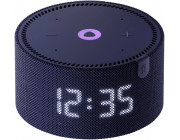 Smart Speaker (YNDX-00020B)  Yandex Station MINI (Clock) with Alisa, Blue, Smart Home Control Center, No Hub Required, Wi-FI-AC + BT5.0, Alisa Assistant built-in, 10W, Sensor buttons, 4 Microphones, Audio Line-out