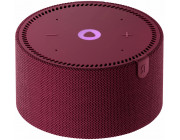 Smart Speaker (YNDX-00021R)  Yandex Station MINI with Alisa, Red, Smart Home Control Center, No Hub Required, Wi-FI-AC + BT5.0, Alisa Assistant built-in, 10W, Sensor buttons, 4 Microphones, Audio Line-out