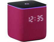 Smart Speaker (YNDX-00054PNK)  Yandex Station MIDI Zigbee with Alisa, Pink, Smart Home Control Center with Zigbee, No Hub Required, Wi-FI-AC + BT4.2, Alisa Assistant built-in, 24W, Sensor buttons, 4 Microphones, LED Display