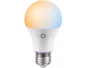 LED Bulb  YANDEX Smart Bulb E27 with Alisa, Smart Wi-Fi White LED Bulb E27 with Dimmable Light, Color Temperature 2700K-6500K, Rated power 8W, Remote control via Wifi, Adjust brightness