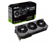 ASUS TUF Gaming GeForce RTX™ 4090 24GB OC Edition GDDR6X 384bit, 2595/21000MHz, 2xHDMI, 3xDP, Triple Fan, PCI-E 4.0, 3.65-slot design, Larger Axial-tech fans, Dual Ball bearing, Military-grade capacitors, Reverse Rotation, Heatsink,  Auto-Extreme,1x16pin