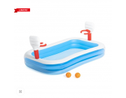 Bestway Детский надувной бассейн Баскетбол с кольцами и 2-мя мячами, 254х168х102 см, 636 Л, 3+