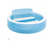 INTEX Семейный надувной бассейн 229х218х79 см, 590 Л, 6+