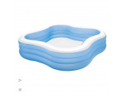 INTEX Семейный надувной бассейн Волна на пляже 229x229x56 см, 1350 Л, 6+