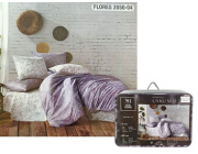 Постельное белье 2сп с одеялом и подушками NH Comforter Flores