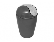Ведро для мусора с плавающей крышкой Conical 5.6l, серое
