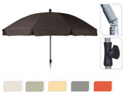 Зонт солнцезащитный D2.5см H2.65, нога со сгибом, 10 спиц, 6 цветов, чехол