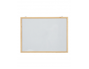 Tabla whiteboard non magnetica rama lemn 90cm*120cm