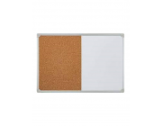 Tabla Whiteboard - pluta,non-magnetica 60x90cm, Interpano, rama aluminiu