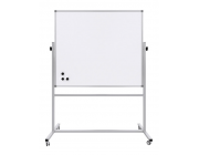 Tabla Whiteboard, 90X120cm, PANDA, dubla/suport mobil, magnetica