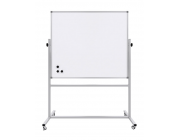 Tabla Whiteboard, 120X200cm, PANDA, dubla/suport mobil, magnetic