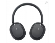 Baseus Encok Wireless Headphones Bowie H1i, Black, Hi-Res,  Lossless Audio,  Reduce Ambient Noises By Up to 95%, Immersive 3D Spatial Audio,  Music Time: About 100 hours (ANC off); About 70 hours (ANC on), BT5.3, charging time 2hr, Type-C,  A00050402113-0