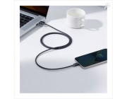 Cable USB - Lightning, 2.4A, 1.2m, Baseus Crystal Shine Black  CAJY000001