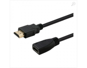 Cable HDMI M to HDMI F  1m  Savio  CL-132