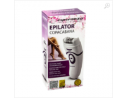 Epilator Esperanza COPACABANA EBD002B White, Detachable head - can be washed under running water 2 speed levels depilation, Power supply: batteries 3 x AAA (not included) Set contains: main device, brush to clean the head after use, protective cap, instru