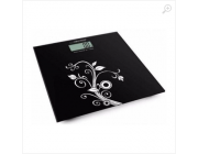 Bath Scale Esperanza YOGA EBS003 Black, Equipped with four high precision Strain Gauge sensors, Capacity 180kg /396LB, Division 100 g/0.2LB, Power saving large LCD Display, Weight Unit : kg / lb, 6mm high-tempered safety glass platform, Foot-tap switch on