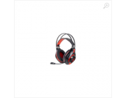 Headset Gaming Esperanza DEATHSTRIKE EGH420R, Red LED backlight, 1x mini jack 3.5mm + 1x USB 2.0, Drivers 40mm, Volume control, Cable length 2m, Weight 315g