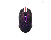 Mouse Esperanza LIGHTNING MX211, Gaming mouse, 2400dpi, optical sensor, multicolor LED, USB braided cable