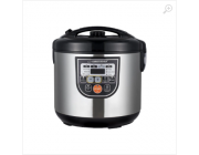 Multicooker Esperanza COOKING MATE EKG011 Black, Power: 860W, Inner pot capacity: 5L, Inner pot coating: non-stick, Steam vent cup: removable, 11 programmable functions, Preset time: 10 minutes – 24 hours, Cooking time adjustable, Stainless steel housing,