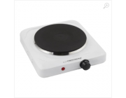 Electric Hot Plate Esperanza PINATUBO EKH002W White, 1500W 5 temperature degrees thermostatic protection against overheating The indicator light (on / off) Heat-resistant surface materials