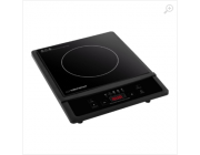Induction Hot Plate Esperanza KRAKATAU EKH011 (EKH005) Black,  2000W, Cooking surface:  Unpolished black crystal glass 14-22cm, 50%  cooking time savings as compared to electrical hot plate, Automatic pot detection (automatic shut down if the pot is not s