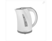 Kettle Esperanza AMAZON EKK022 2200W, 1,7l,  concealed heating element, 360° swivel base, auto shut-off after boiling, white-grey