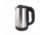 Kettle Esperanza TIBER EKK036X Inox Satin, 2200W, 2,5l, stainless steel, plastic, Auto shut-off after boiling, Boil dry safety cut-off, Concealed heating element, Powercord length: about 75 cm