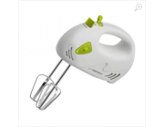 Hand Mixer Esperanza MUFFIN EKM007G,  150W, Ajustable speeds; 2x dough hook, 2x beater