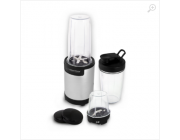 Table Blender Esperanza NUTRI BOMB EKM030, 900W, 9 in 1, 1 * Main unit, 1 * 800 ml blending jar, 1 * 500 ml blending jar, 1 * 350 ml grading jar, 1 * Flip-top lid, 2 * Storage lids, 1 * 6-piece-blade assembly, 1 * Grinder blade assembly, Stainless steel b