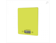 Kitchen Scale Esperanza LEMON EKS002G Green, Touch buttons, Maximum capacity: 5000g, Division: 1g, Four units of measure: g /lb/oz/kg, Tare Function, Overload indicator, Low battery indicator, Power: 1xCR2032 lithium battery