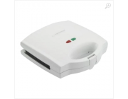 Sandwich Maker Esperanza PORTABELLA EKT006W White 750W, 3 in 1 functions (sandwich maker, waffle maker and grill), automatic temperature control, non-stick coating of the heating plates, heat-insulating handle and housing, the operation indicator - red li