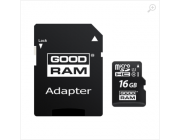 16GB  GoodRAM micro SDHC Class10 UHS-I + SD adapter, Up to: 100MB/s