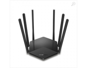MERCUSYS MR50G AC1900 Wireless Dual Band Gigabit Router,SPEED: 600 Mbps at 2.4 GHz + 1300 Mbps at 5 GHz ,SPEC:  6× Antennas, 1× Gigabit WAN Port + 2× Gigabit LAN Ports,FEATURE: Access Point Mode, IPv6 Ready, IPTV, Beamforming, Smart Connect, Airtime Fairn
