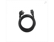 Power cord - 3m - GEMBIRD PC-186-VDE-3M, Schuko input / C13 output, VDE approved, Black